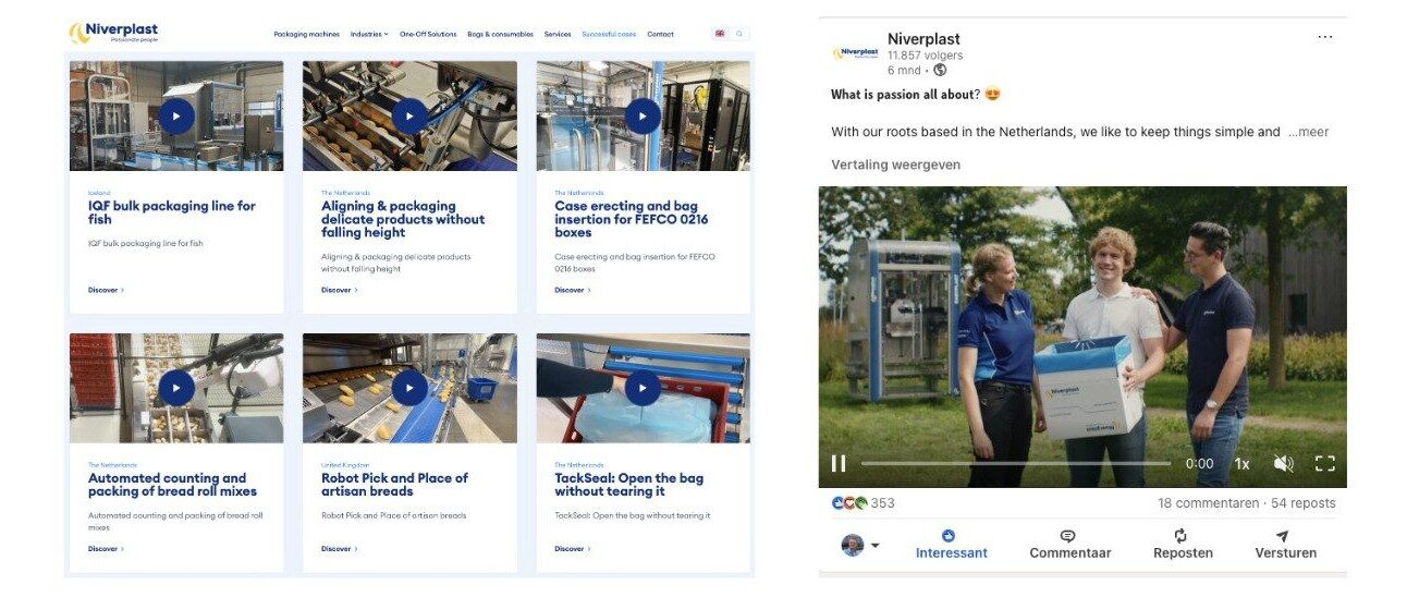 Video als onderdeel van B2B marketing voor technische bedrijven